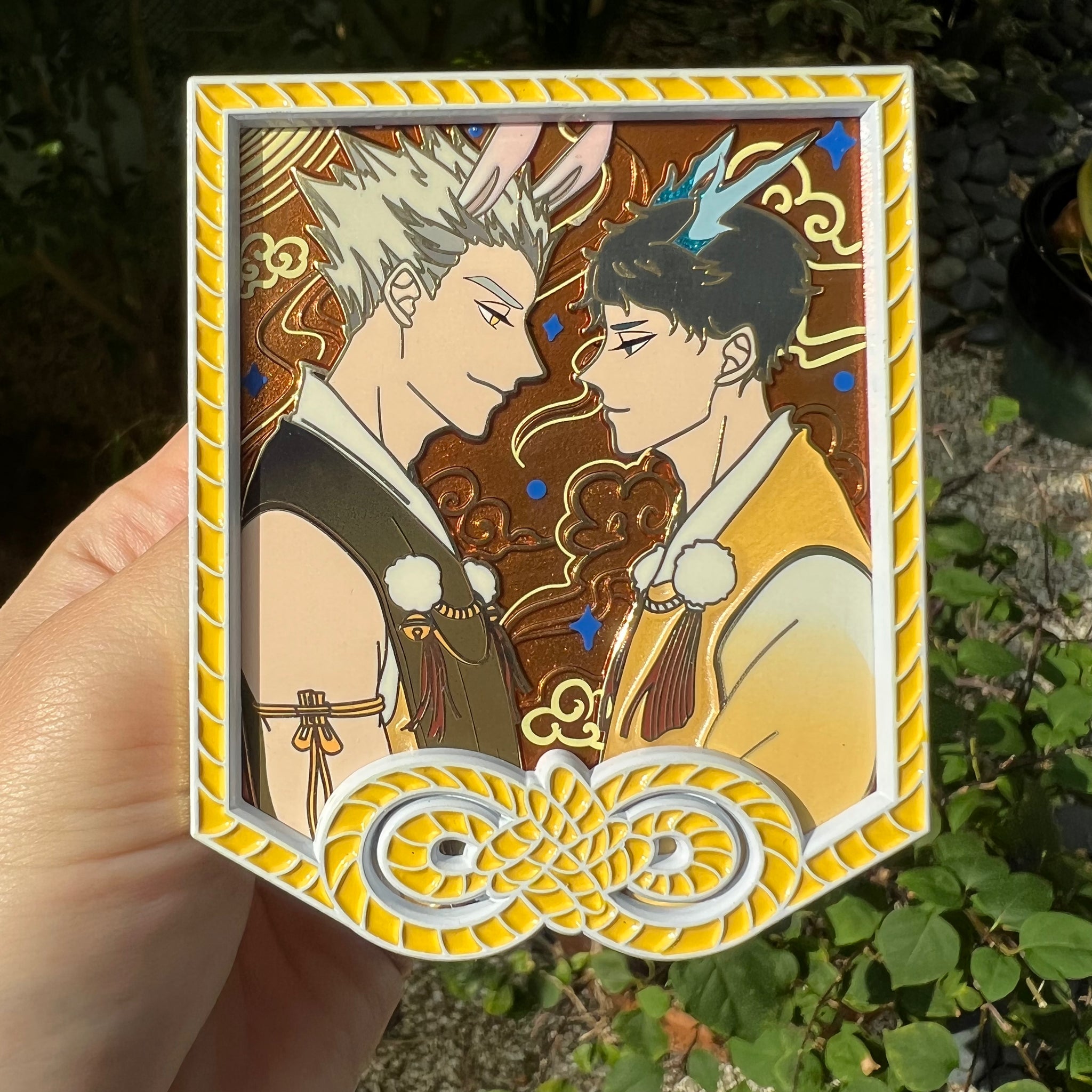 Bokuaka Enamel outlet Pin